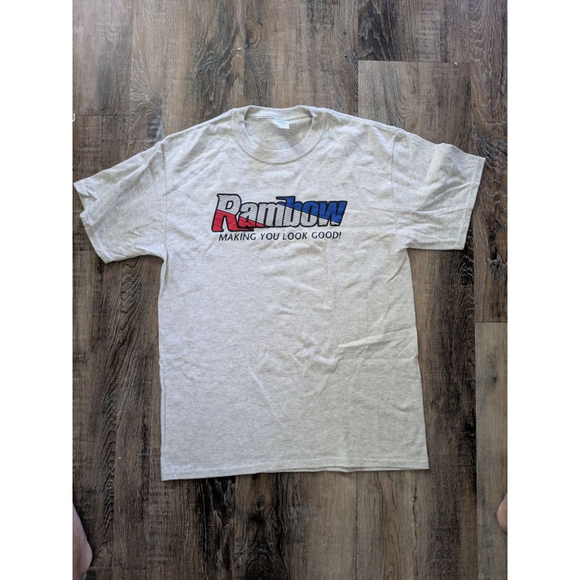Men's Port & Company T-shirt Size M Gray - Picture 1 of 3